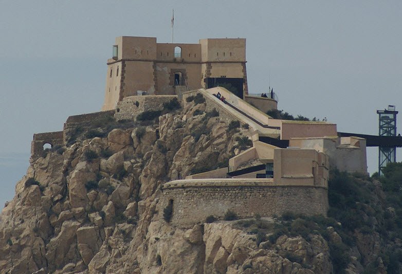 Castillo San Juan de las Aguilas, Spain
